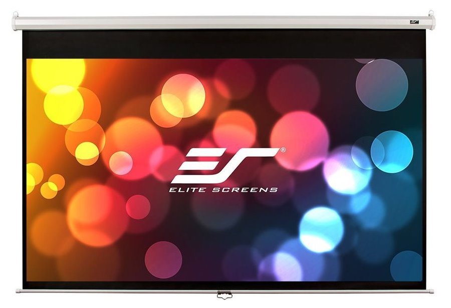 ELITE SCREENS plátno roleta 135" (342,9 cm)/ 16:9/ 167,6 x 298 cm/ Gain 1,1/ case bílý M135XWH2