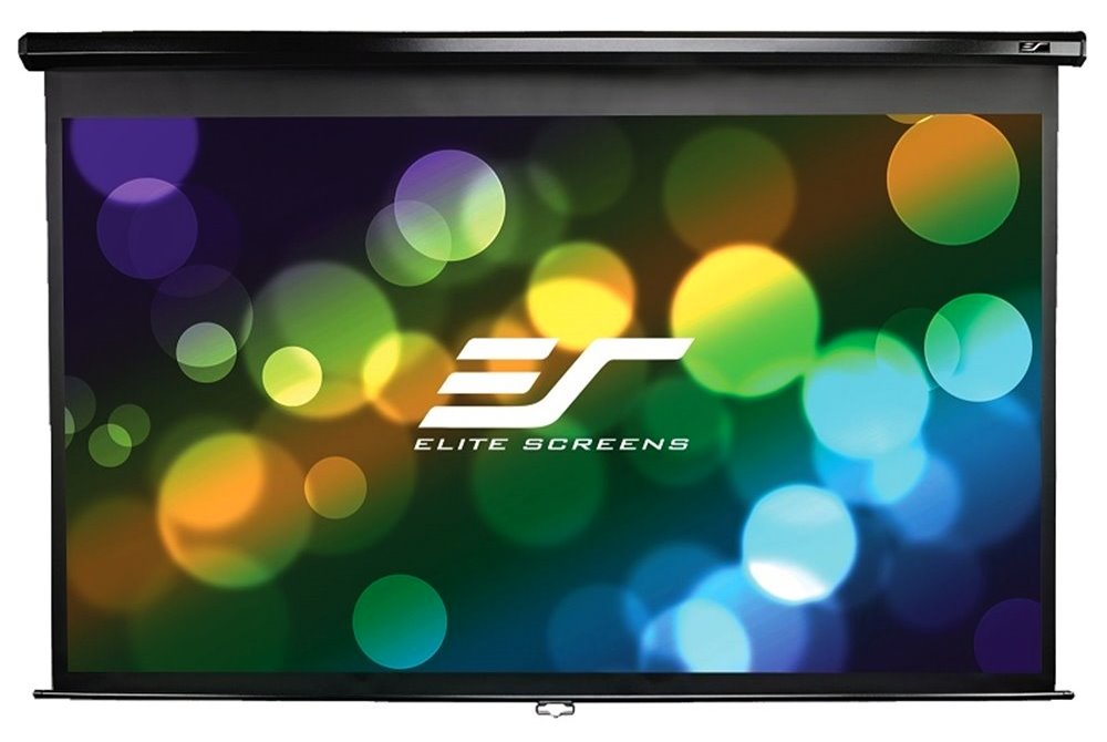 ELITE SCREENS plátno roleta 135" (342,9 cm)/ 16:9/ 167,6 x 298 cm/ Gain 1,1/ case černý M135UWH2