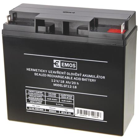 Emos baterie SLA 12V / 18 Ah 1201000900