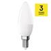 EMOS LED CLS CANDLE 4,2W(40W) 470lm E14 WW