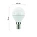 Emos LED žárovka MINI GLOBE, 6W/40W E14, NW neutrální bílá, 470 lm, Classic A+