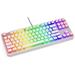 Endorfy herní klávesnice Thock TKL OWH Pudd.Khail BR RGB /USB/ brown sw./ drátová / mechanická / US layout / bí EY5A008