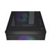 Endorfy skříň Ventum 200 ARGB/ 4x120mm ARGB PWM fan / 2xUSB / tvrzené sklo / černá EY2A014