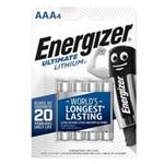 Energizer FR03/4BP Ultimate Lithium AAA 550506,00