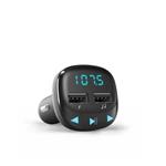 ENERGY Car Transmitter FM Black, 2x USB, microSD, 7-segmentový LED displej 448241