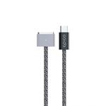 Epico Opletený Nabíjací kabel USB-C to MagSafe 3 - Vesmírne šedý 9915111900089