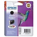 Epson originál ink C13T08014021, black, blister s ochranou, 7,4ml, Epson Stylus Photo PX700W, 800FW