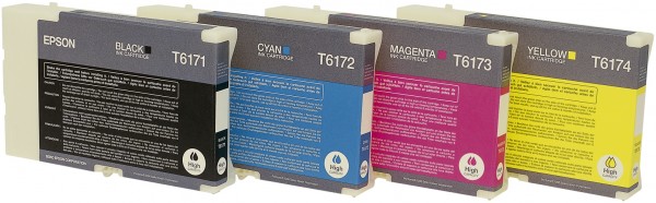 Epson originál ink C13T617200, cyan, 100ml, high capacity, Epson B500, B500DN