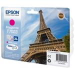 Epson originál ink C13T70234010, XL, magenta, 2000str., Epson WorkForce Pro WP4000, 4500 series