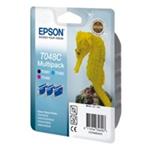 Epson T048 Multipack - 39 ml - světlá fialová, světle azurová, světle žlutá - originál - blistr - i C13T048B4010