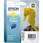 Epson T0484 - 13 ml - žlutá - originál - blistr s RF / akustickým alarmem - inkoustová cartridge - C13T04844020