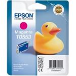 Epson T0553 - 8 ml - purpurová - originál - blistr - inkoustová cartridge - pro Stylus Photo R240, C13T05534010