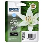 Epson T0595 - 13 ml - světle azurová - originál - blistr - inkoustová cartridge - pro Stylus Photo C13T05954010