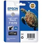 Epson T1579 - 25.9 ml - světle světle černá - originál - blistr - inkoustová cartridge - pro Stylus C13T15794010