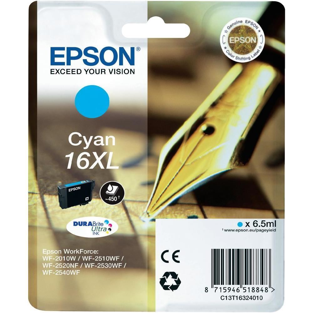 Epson T1632 16XL DURABrite Ultra Ink Cyan C13T16324010