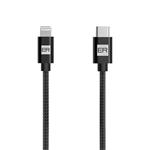 ER POWER kábel USB-C to Lightning 2m - Black ERPWCL200BK