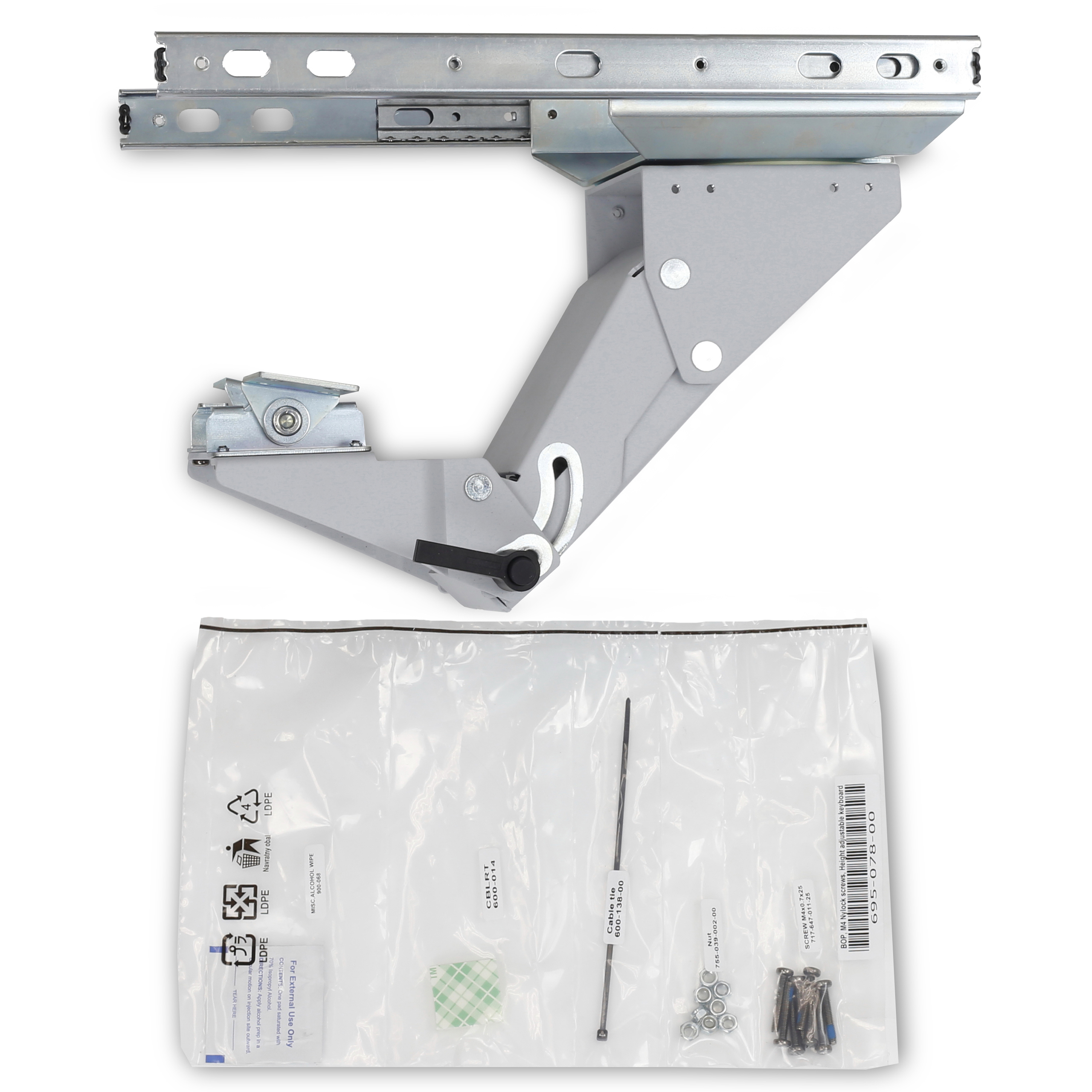 ERGOTRON KIT, SV LCD, HEIGHT ADJUSTABLE KEYBOARD TRAY přísl. k ergotron carts 97-827