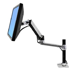 Ergotron LX Desk Mount LCD Arm, Tall Pole - Montážní sada (svorka k montáži na stůl, prodlužovací r 45-295-026