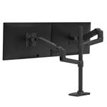 ERGOTRON LX Dual Stacking Arm, Tall Pole, Matte Black ,stolní ramena pro 2 lcd. max. 40", flexibilní , černé 45-509-224