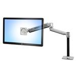 Ergotron LX HD Sit-Stand Desk Mount LCD Arm - Montáž na stůl pro Displej LCD - uzamykatelný - hliní 45-384-026