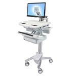 ERGOTRON StyleView® Cart with LCD Arm, 1 Drawer (1x1), vozík, pc, monitor, šuplík SV43-1210-0