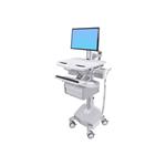 Ergotron StyleView Cart with LCD Pivot, LiFe Powered, 2 Tall Drawers - Vozík pro LCD displej / kláv SV44-13C2-2