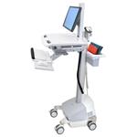 ERGOTRON StyleView® Cart with LCD Pivot, SLA Powered, pojízdný vozík s napájením, držák pro LCD, klávesnice, SV42-6301-2