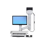 Ergotron StyleView Sit-Stand Combo System with Worksurface - Montážní sada (rukojeť, kloubové ramen 45-270-216