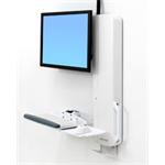 ERGOTRON StyleView Sit-Stand VL High Traffic Areas, white,systém držáků na zeď, monitor (all in one), klávesn 61-081-062