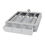 Ergotron Supplemental Triple Drawer - Upevňovací komponent (zásuvkový modul) - šedá, bílá 97-849