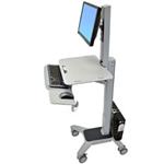 Ergotron WorkFit-C Single LD Sit-Stand Workstation - Stůl k sezení/stání - mobilní - kancelář - obd 24-198-055