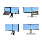 Ergotron WorkFit Convert-to-Dual Kit from LCD & Laptop, for WorkFit-S or WorkFit-C - Montážní sada 97-616