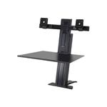 Ergotron WorkFit-SR Dual Monitor Standing Desk Workstation - Montáž na stůl pro 2 LCD dispeje / klá 33-407-085