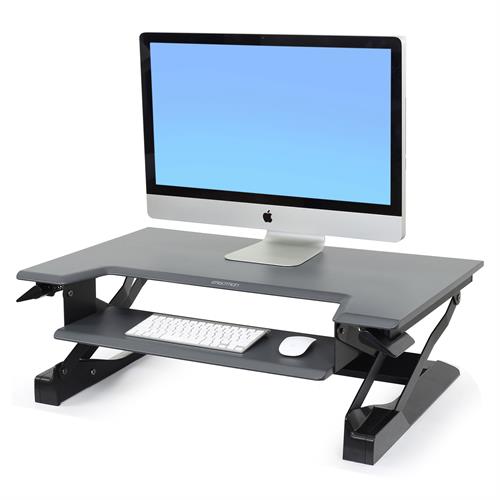 ERGOTRON WorkFit-T, Sit-Stand Desktop Workstation (black), pracovní plocha na stůl k stání i sezení 33-397-085