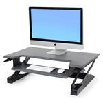 ERGOTRON WorkFit-T, Sit-Stand Desktop Workstation (black), pracovní plocha na stůl k stání i sezení 33-397-085