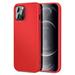 ESR kryt Cloud Soft Silicone Case pre iPhone 12/12 Pro - Red ESR3C01201250601