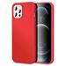 ESR kryt Cloud Soft Silicone Case pre iPhone 12/12 Pro - Red ESR3C01201250601