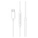 eSTUFF In-ear Headphone Earpod USB-C plug for USB-C devices, White ES652200