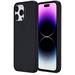 eSTUFF INFINITE Paris soft case, pro iPhone 15 Pro Max, 100 % recyklovaný TPU, černý 5715063115855