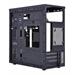 EUROCASE skříň MC X203 black, micro tower, without fans, 2x USB 2.0 MCX203