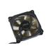 EUROCASE ventilátor RGB 120mm (Ring type), set 2ks + controller FAN-rgbSR2415-2