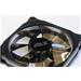 EUROCASE ventilátor RGB 120mm (Ring type), set 2ks + controller FAN-rgbSR2415-2