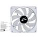 EVOLVEO 12FMW ventilátor 120mm, ARGB, bílý rám, master RGBFAN12FMW