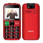 EVOLVEO EasyPhone ET, mobilní telefon pro seniory s nabíjecím stojánkem, červená EP-851-ETR