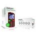 EVOLVEO EasyPhone FL, telefon pro seniory s nabíjecím stojánkem, 2,3" 320 x 240/2xSIM/0,08Mpx/microSDHC/1000 EP-801-FLR