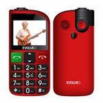 EVOLVEO EasyPhone FL, telefon pro seniory s nabíjecím stojánkem, 2,3" 320 x 240/2xSIM/0,08Mpx/microSDHC/1000 EP-801-FLR