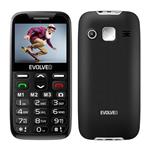 EVOLVEO EasyPhone XR, telefon pro seniory s nabíjecím stojánkem, 2,3" 320 x 240/1xSIM/0,3Mpx/microSDHC/1000 EP-601-XR-BK