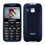 EVOLVEO EasyPhone XR, telefon pro seniory s nabíjecím stojánkem, 2,3" 320 x 240/1xSIM/0,3Mpx/microSDHC/1000 EP-601-XR-BL