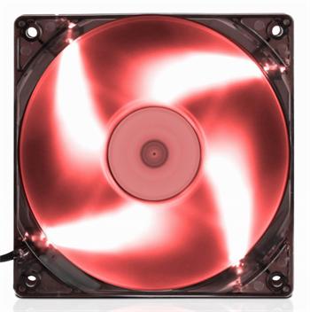 EVOLVEO ventilátor 120mm, LED červený FAN 12 RED