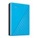 External HDD WD My Passport 2.5'' 4TB USB 3.2 Blue WDBPKJ0040BBL-WESN